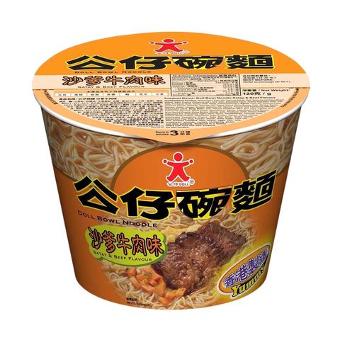 Doll Satay & Beef Bowl Noodle 120g