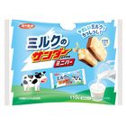 Yurakuseika Milk Flavor Thunder Mini Bar 110g [Parallel Import]