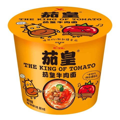 Uni-President Tomato Beef Cup Noodle 128g