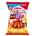 Calbee Korean Sweet & Spicy Fried Chicken Flavoured Potato Chips 68g
