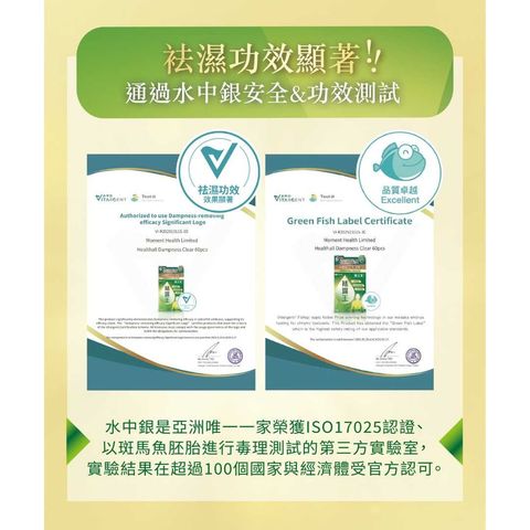 健之堂 袪濕王 (專業國際水中銀認證其去濕功效顥著) 60粒