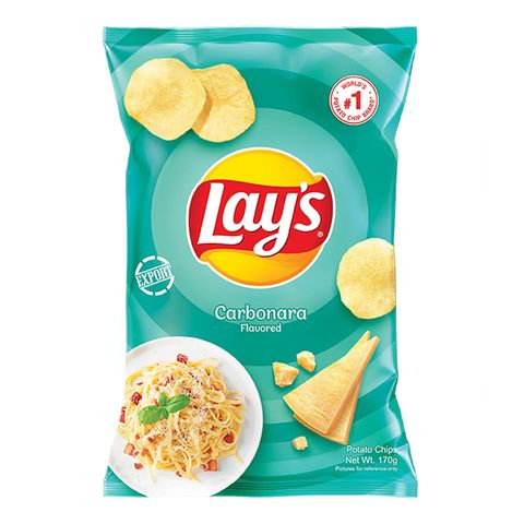 Lay's Carbonara Flavoured Potato Chips 170g