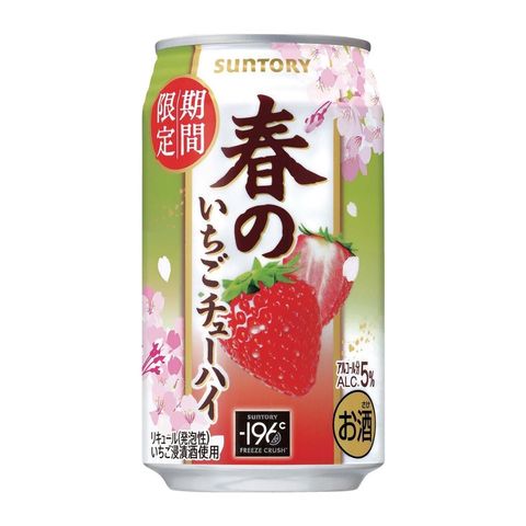 Suntory Spring Strawberry Cocktail Alc. 5% 350ml [Parallel Import]