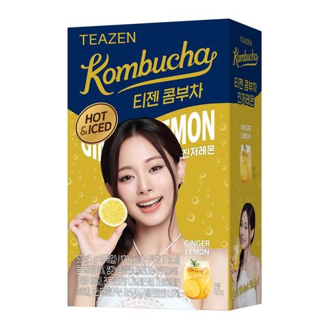 Teazen Hot Kombucha (Ginger Lemon) 10pcs