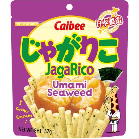 Calbee Jagarico Umami Seaweed Flavoured Potato Sticks 52g