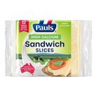 Pauls High Calcium Sandwich Cheese Slices 200g