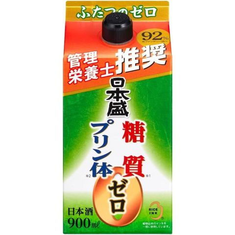 日本盛 零碳水化合物 零嘌呤 Alc. 13.5% (紙盒) 清酒 900毫升
