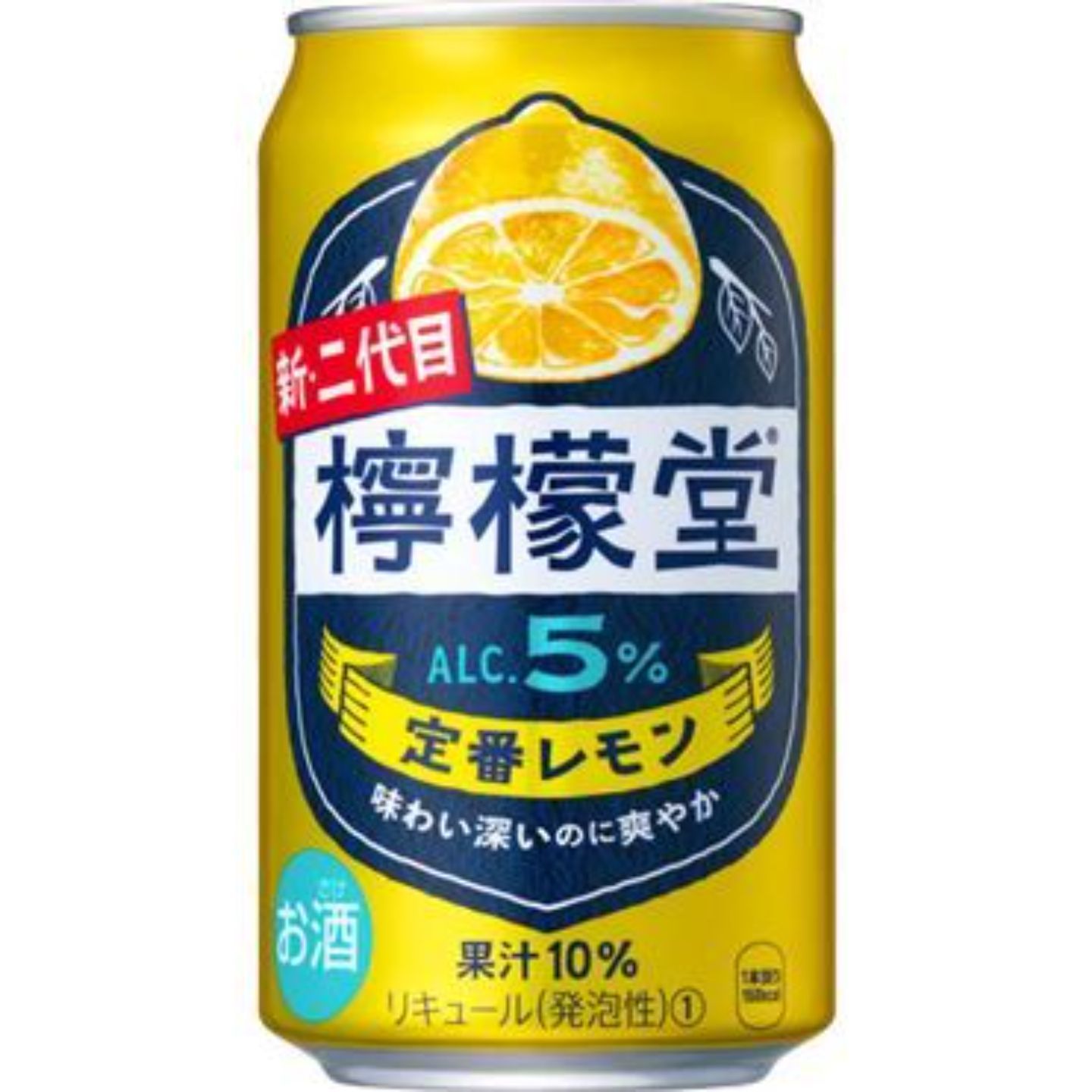 檸檬堂經典檸檬味梳打酒Alc. 5% 350ml [平行進口] delivery in Hong