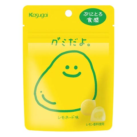 Kasugai Lemonade Flavor Gummy 60g [Parallel Import]