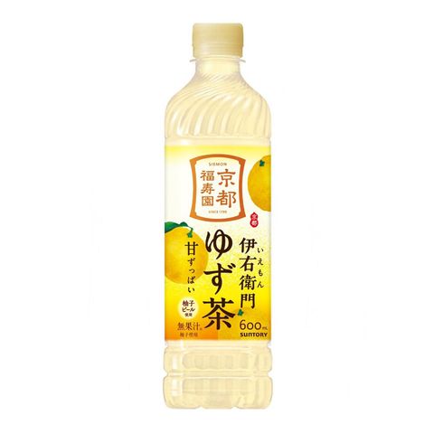 Suntory Lemon Yuzucha 600ml [Parallel Import]