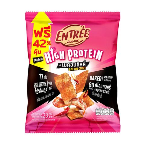 Entree Barbecued Crispy Bacon Flavoured 23g