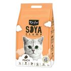 Kit Cat Soya Clump Soybean Litter - Peach 7L KC-9378
