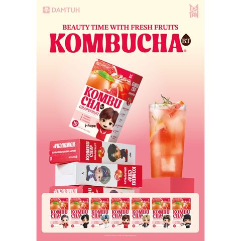 Damtuh Beauty Time Kombucha (Grapefruit) (Random Box) 10 x 5g