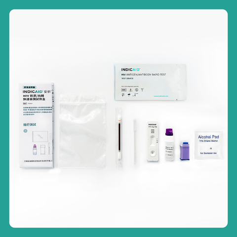 Indicaid HIV Antigen / Antibody Rapid Test 1 Piece