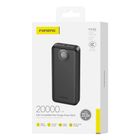 ថ្មជំនួយម៉ាក Foneng ម៉ូដែល PX102 ទំហំ 20000mAh ពណ៌ខ្មៅ 1 Piece