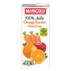 Marigold 100% UHT Orange Sunrise Mixed Fruits Juice No Sugar Added 1L