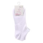 Athletic Low-cut Socks for Women White 3 Pairs