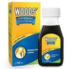 WOODS - Phlegm Cough - Bromhexine HCL 4mg/5ml + Guaiphenesin 100mg/5ml Syrup for Adult and Kid - 100ml