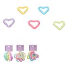MINSO Basic Series Heart Spiral Hair Tie (5 pcs) 1pcs