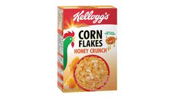 Kellogg's Honey Crunch Corn Flakes Cereal 250g