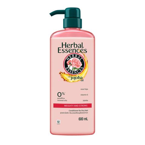 Herbal Essences Conditioner Weighty & Strong Rose Hips Jojoba Hair Care 600ml