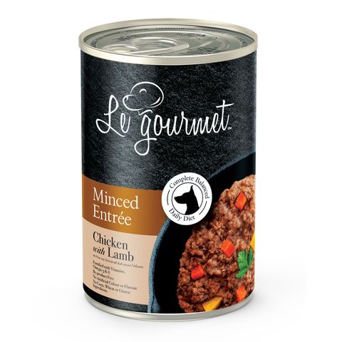 Le Gourmet Minced Entree Chicken with Lamb 400g