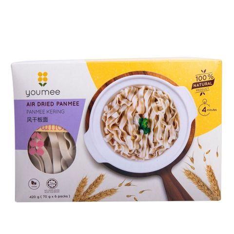 Youmee Air-dried Pan Mee | 6x70 公克