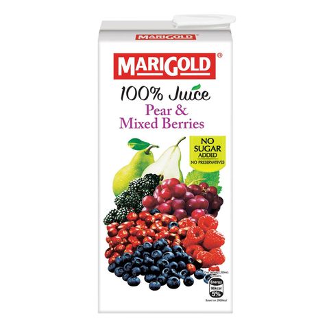 Marigold 100% Pear & Mixed Berries Juice 1L