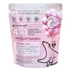 Cloversoft 4-in-1 Supreme Laundry Capsule Rose Grape Pods 20 Pieces