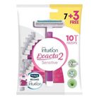 Schick Intuition Exacta 2 Sensitive (7+3 Pieces) 1 Unit