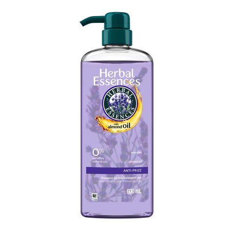 Herbal Essences Shampoo Anti-frizz Lavender & Almond Oil Hair Care 600ml