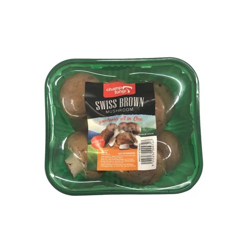 Champ Fungi Swiss Brown Mushroom 150g