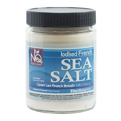 Nature Quest Natural French Sea Salt (Fine) 400g
