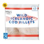 M&S Wild Icelandic Cod Fillets 380g