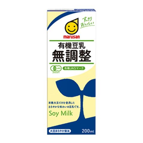 Marusan Soy Milk Unsweetened Organic Certified 200ml