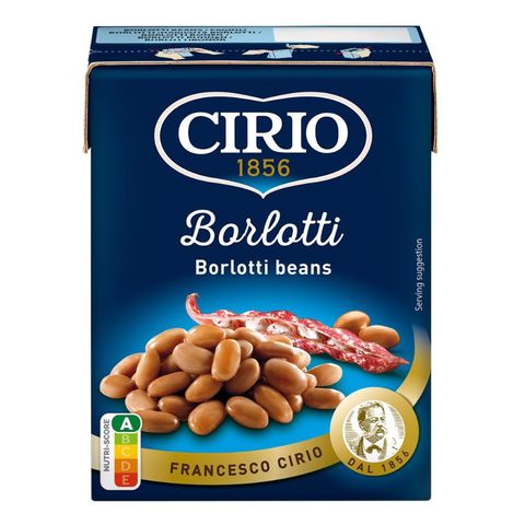 Cirio Borlotti Beans Tetra Recart 380g