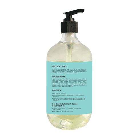 Cloversoft Plant Based Antibacterial Gel Hand Wash Grapefruit & Rosemary 500ml