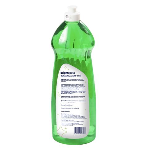 brightspots  Dishwashing Liquid Lime 1L