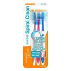 Mannings Guardian Spiral Clean Toothbrush Soft 3 Pieces