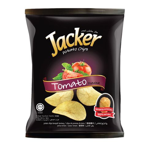 Jacker Potato Chips Tomato | 60 g