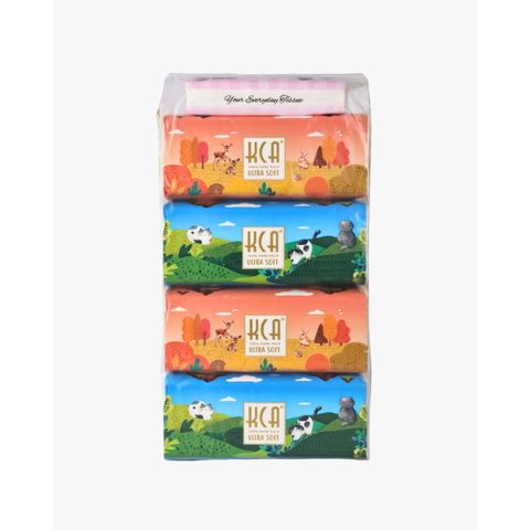 KCA Soft Pack 140 Sheets x 4pcs