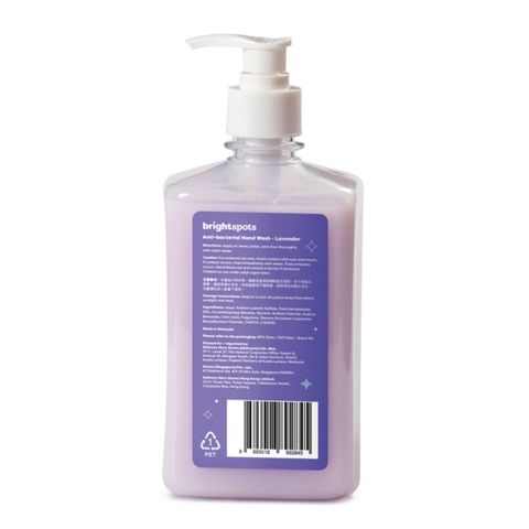 brightspots Anti-bacterial Hand Wash (Lavender) 500ml