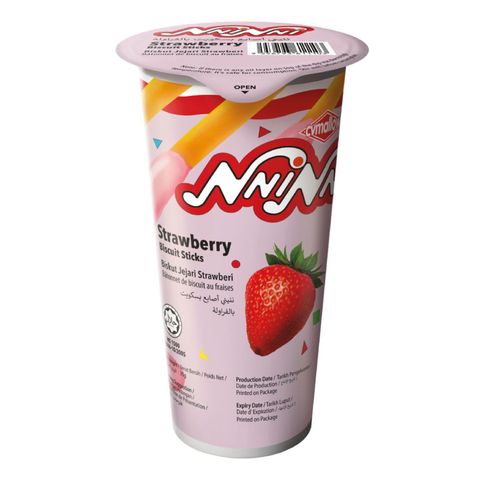 Cvmallow Nni Nni Biscuit with Strawberry Dip 35g