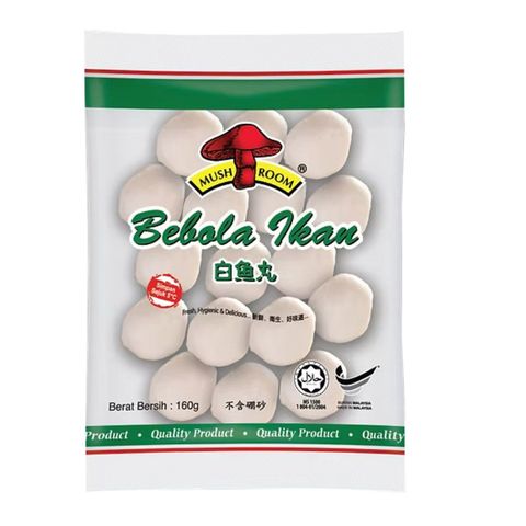 Mushroom Small White Fish Ball 160g