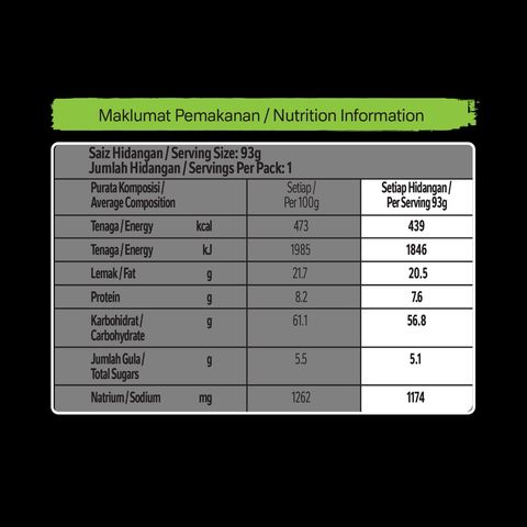Maggi Pedas Giler Perisa Ayam Bakar | 98 g