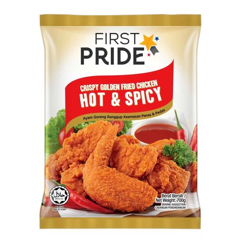 First Pride Golden Fried Chicken Hot & Spicy 700g