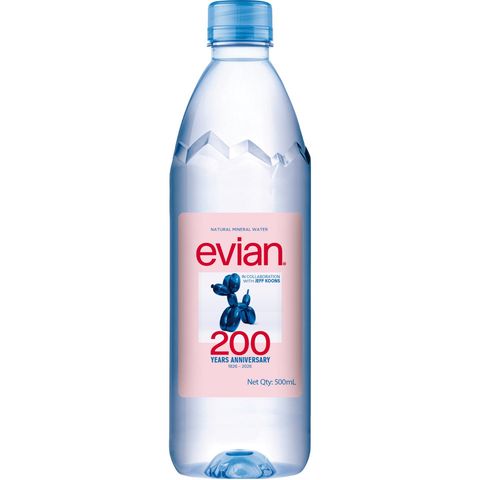 Evian Natural Mineral Water 500ml