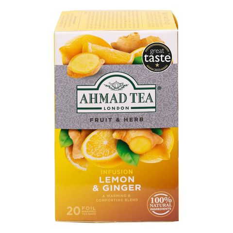 Ahmad Tea Lemon & Ginger 20 Pieces