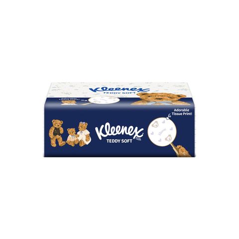 Kleenex 3 Ply Teddy Soft (Soft Box) 100 Sheets