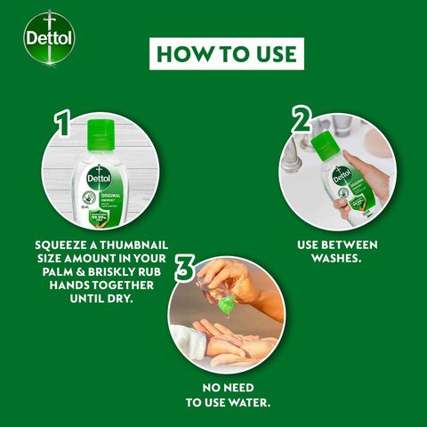 Dettol Original Hand Sanitizer 50ml